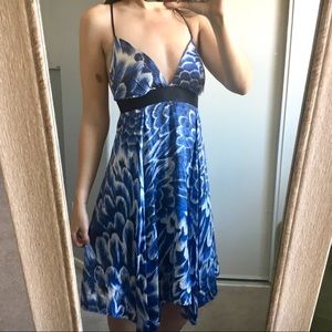 BCBGeneration Blue Asymmetrical Dress